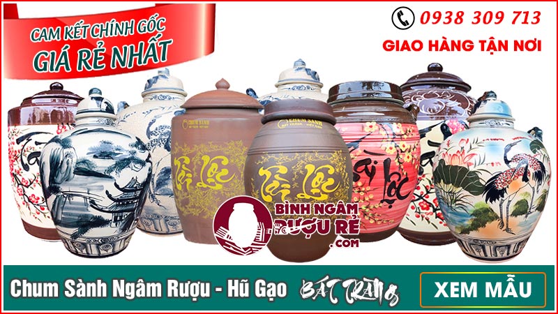 Quảng cáo bình ngâm rượu giá rẻ