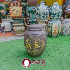 Chum Tài Lộc không tráng men 10 lít