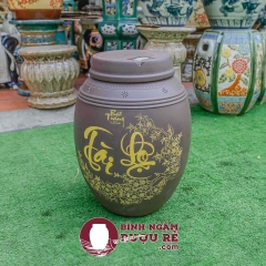 Chum Tài Lộc không tráng men 50 lít