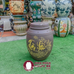 Chum Tài Lộc không tráng men 20 lít